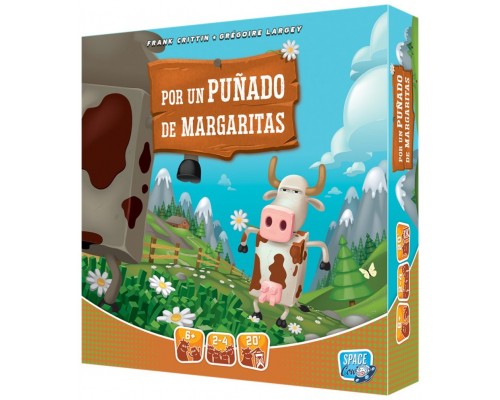 Juego mesa por un puñado margaritas