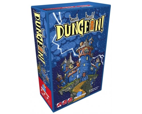 Juego mesa knock! knock! dungeon edad