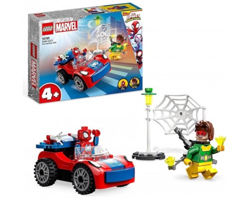 Lego marvel coche spider - man y doc