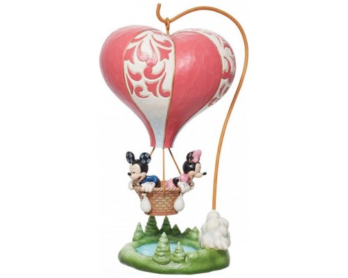 Figura decorativa disney mickey & minnie