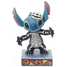 Figura enesco disney stitch traje esqueleto