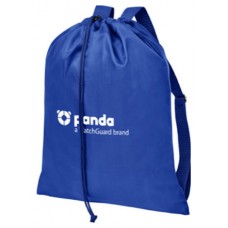 Mochila panda azul cuerdas