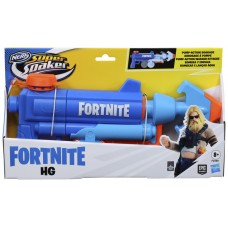 Pistola hasbro nerf super soaker fortnite