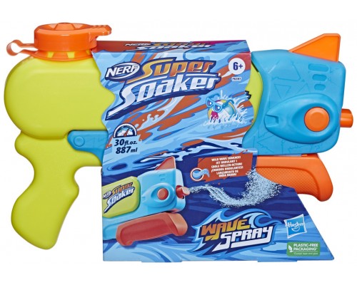 Pistola hasbro nerf super soaker wave