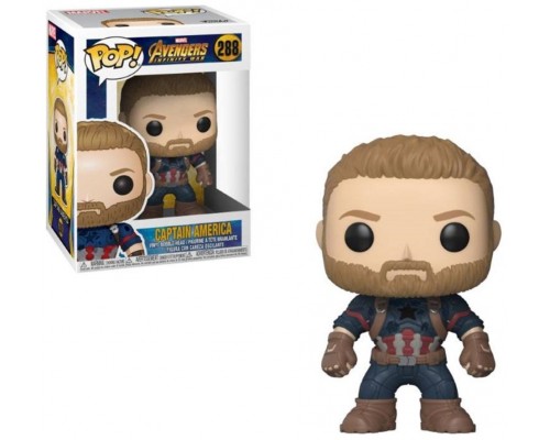 Funko pop marvel infinity war capitan