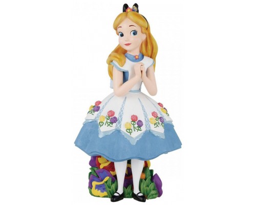 Figura decorativa enesco disney alicia floreada