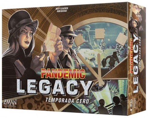 Juego mesa pandemic legacy temporada 0