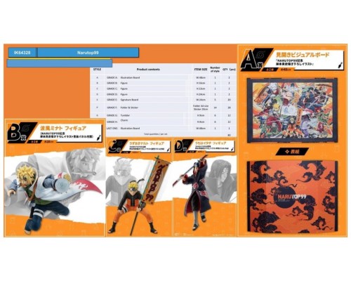 Ichiban kuji banpresto naruto top 99