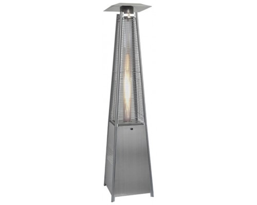 Estufa exterior thulos th - ext11 plateada