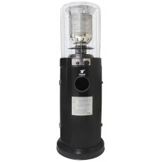 Estufa exterior thulos th - ext12 negra