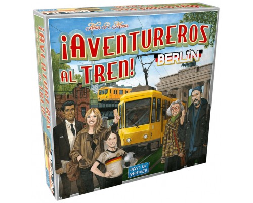 Juego mesa ¡aventureros al tren! berlín