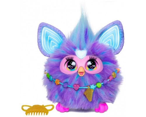 Juguete interactivo hasbro furby morado