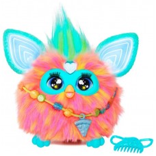 Juguete interactivo hasbro furby naranja coral