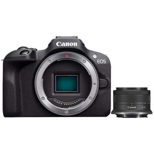 CANON EOS R100 + OBJETIVO CANON RF-S 18-45MM IS STM / CÁMARA MIRRORLESS-M056 CANON EOS R100 + OBJETIVO CANON RF-S 18-45MM IS STM / CÁMARA MIRRORLESS