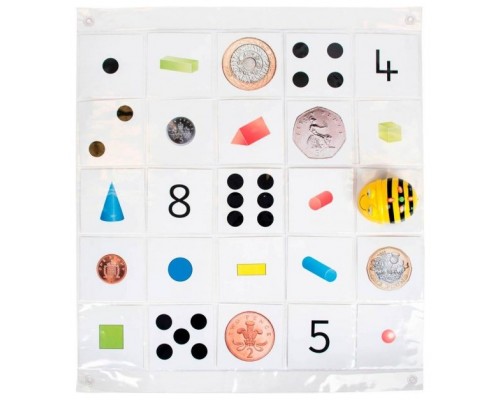 Tapete bee - bot tts transparente grid mat
