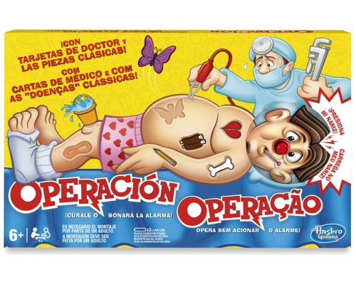 Juego hasbro classic operation