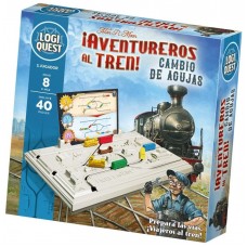 Juego mesa logiquest ¡aventureros al tren!