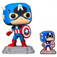 Funko pop marvel a60 - comic capitan america