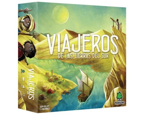 Juego mesa viajeros las tierras del