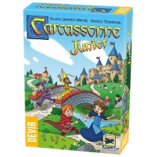 Juego mesa devir carcassonne junior (trilingüe)