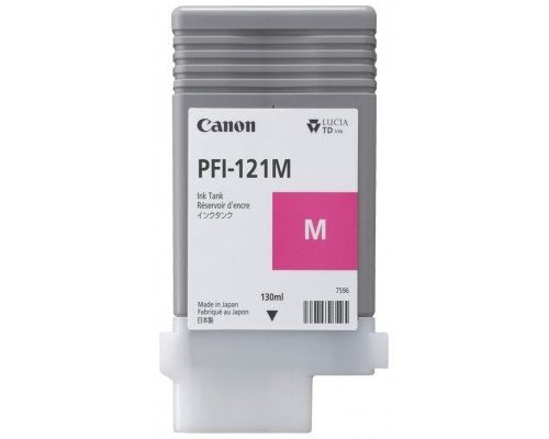 Cartucho tinta canon pfi - 121m magenta