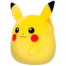 Peluche squishmallow pokemon pikachu 25 cm