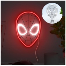 Lámpara pared paladone spiderman luz led