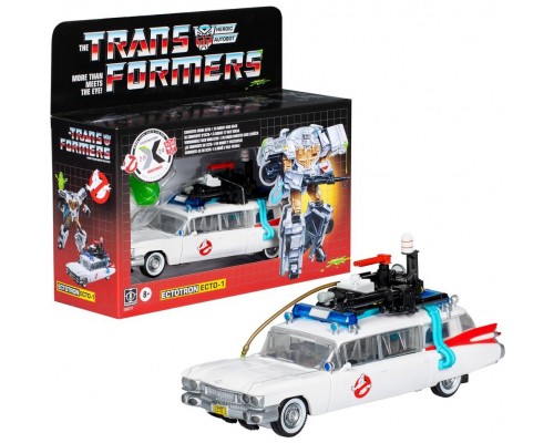 Figura hasbro transformers x ghostbusters ectotron