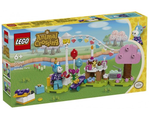 Lego animal crossing fiesta cumpleaños azulino