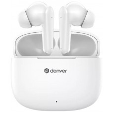 Auriculares denver twe - 48w inalambrico blanco