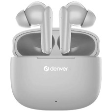 Auriculares denver twe - 48gr inalambrico gris