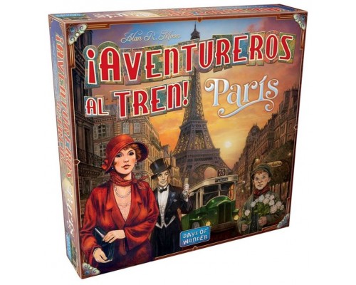 Juego mesa ¡aventureros al tren! paris