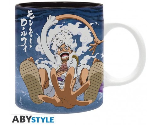 Taza abystyle one piece luffy nika