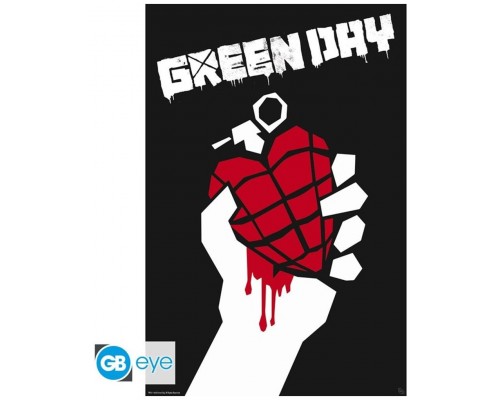 Poster gb eye green day american