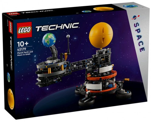 Lego technic planeta tierra y luna