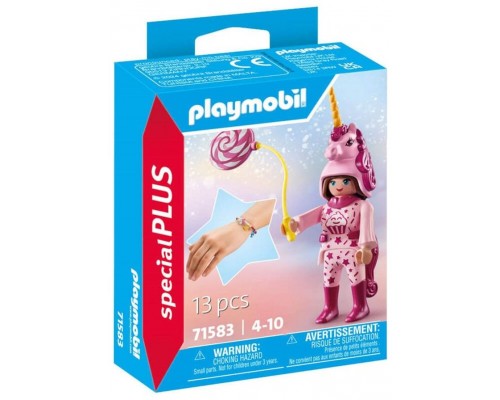 Playmobil niña con traje unicornio