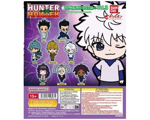 Surtido bandai gashapon hunter x hunter