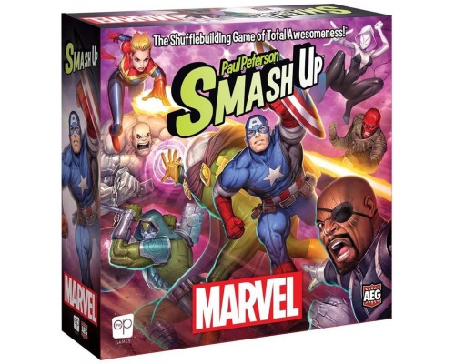 Juego mesa smash up marvel ingles