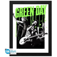 Impresion enmarcada gb eye green day