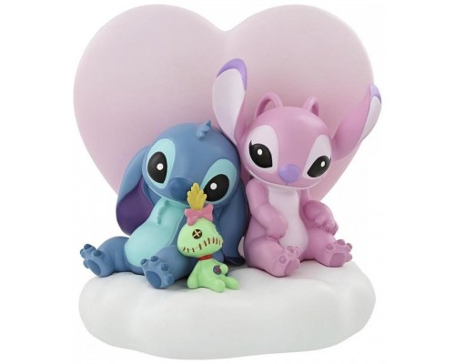 Figura iluminada enesco disney stitch y