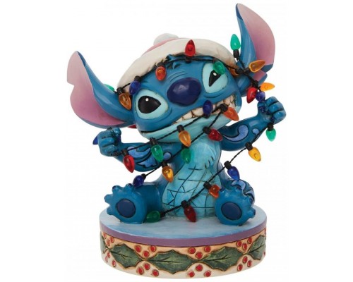 Figura enesco disney stitch envuelto en