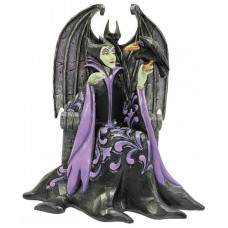 Figura enesco disney malefica en trono