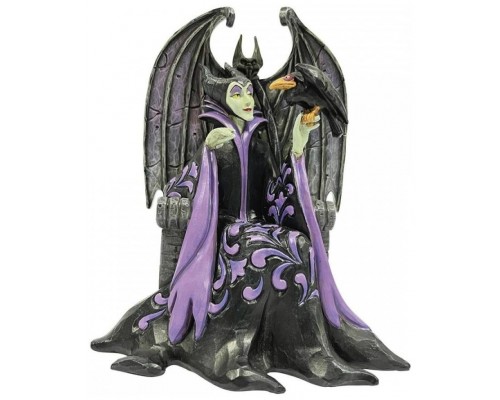 Figura enesco disney malefica en trono