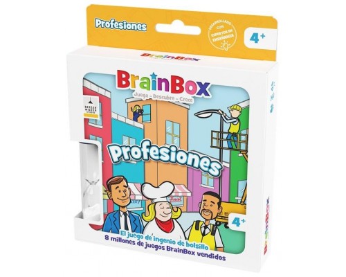 Juego mesa brainbox pocket profesiones edad