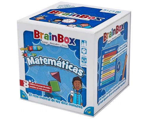 Juego mesa brainbox matematicas edad recomendada