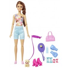 Muñeca barbie mattel conjunto entrenamiento y