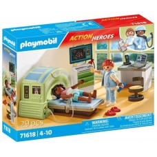 Playmobil action heroes: resonancia con paciente