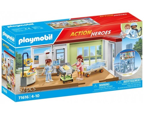 Playmobil action heroes: maternidad