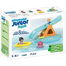 Playmobil junior aqua: isla baño con