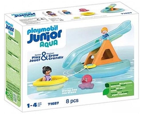 Playmobil junior aqua: isla baño con